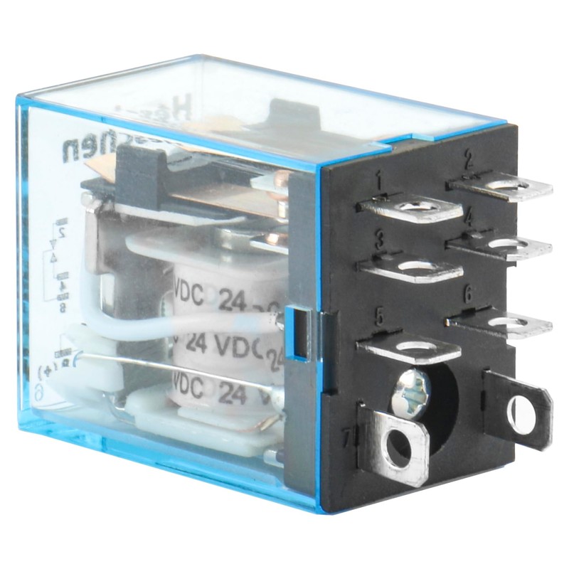 Heschen General Purpose Power Relay, LY2NJ, 24VDC Coil, 10A 24VDC/220VAC,