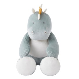 Noukie's - Comforter for children - Medium plush toy Stegi - Comforter made of organic cotton - Child-friendly size (40 cm)