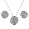 Cate & Chloe Nelly Jewelry Set, 18k White Gold Pendant