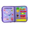 Tablero Portafolio Montessori Sensorial Maletin Educativo