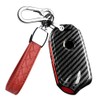 HIBEYO 3/4 Button Key Fob Cover for Kia Stinger k900