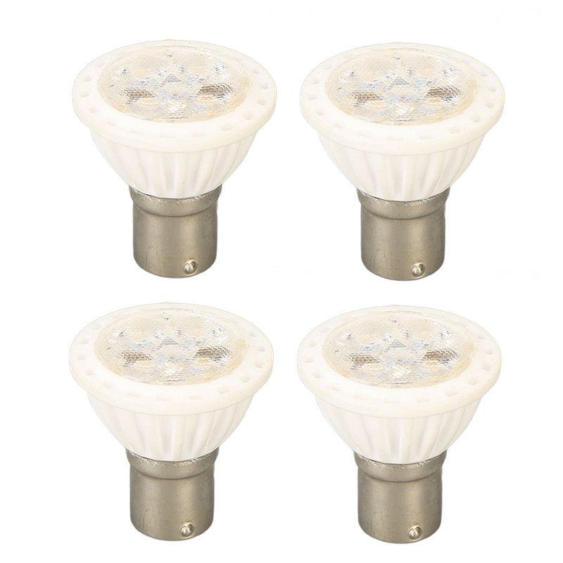 4PCS LED Elevator Light Bulb BA15S AC DC 12V 360LM