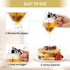 PAULSWAY Stainless Steel Shaft Honey and Maple Syrup Dispenser -