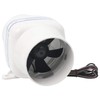 NovelBee 12V 270CFM Electric 4" in-Line Marine Bilge Air Blower