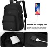 Black Backpack for Men and Women, Backpack for School Teens