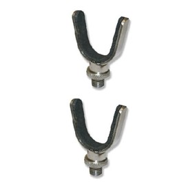 Stainless Steel U Rest/rod rest x 2 coarse fishing