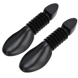 FILFEEL Shoes Tree Professional Shoe Shaper Stretcher Anti Wrinkle Shoes Heel Support Shoes Tree for Men and Women (Black), black