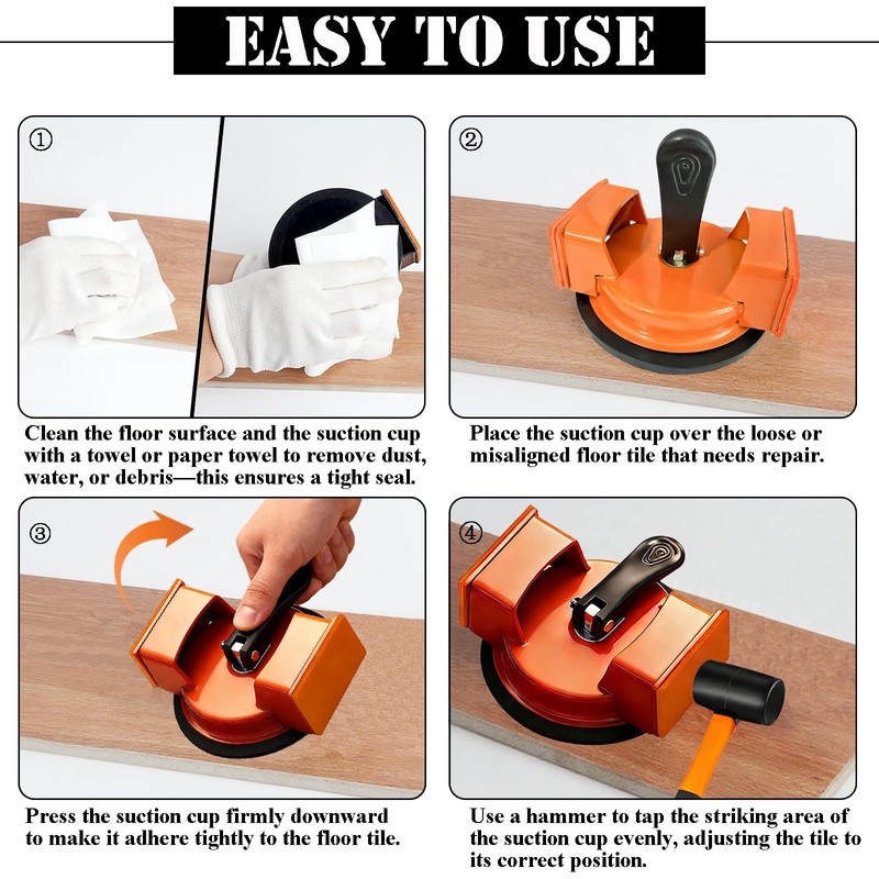 Floor Gap Repair Tool, URABLAZ Floor Gap Fixer Tool with