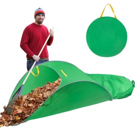 UQM Leaf Collector,Extra Large Portable Pop Up Leaf Bags, Foldable Leaf Pick Up Tools, Reusable Yard Garden Bags for Leaves Lawn Trash