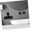 IWOWHERO Suction Cup Soap Dish Holder Black Suction for Shower