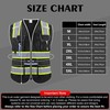 Rhino Hit Reflective Safety Vest - High Visibility, Multi-Function Pockets,