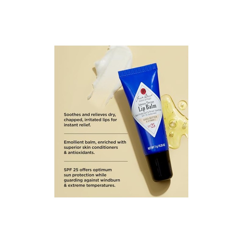 Jack Black Intense Therapy Lip Balm – SPF 25 Sun