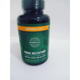 Primal Harvest Multivitamin – 30 Ct for Men & Women’s Health,Exp:08/