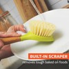 Full Circle Be Good Kitchen Dish Brush with Bamboo Handle,