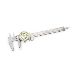 STARRETT 1202F-6 - 68931 Dial Caliper 6, Fractional"