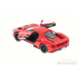 Kinsmart 2017 Ford GT, Red - Kinsmart 5391D - 1/38 Scale Diecast Model Toy Car