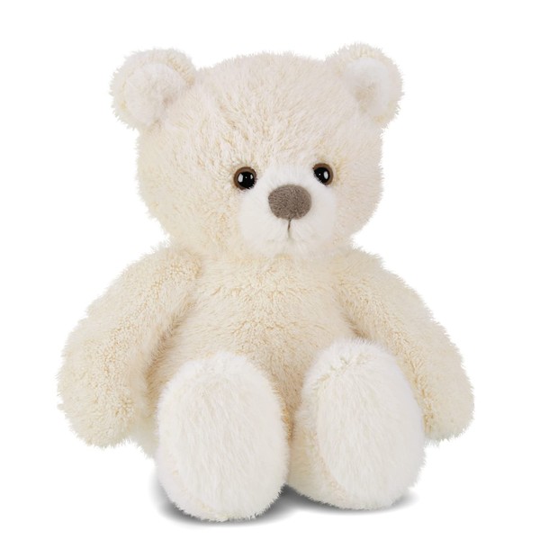 Bearington Tucker Off White Plush Teddy Bear Stuffed Animal, 11 Inch