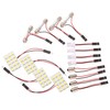 Phoenix Super Bright 12 V Car Lights, Set of 8