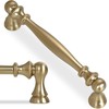 POVEFONK 10 Pack 5 inch Champagne Bronze Kitchen Cabinet Handles