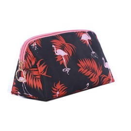 WayOuter Makeup Bags Cosmetic Bag Travel Cosmetic Bag Women Portable Make Up Pouch, red