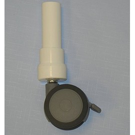 No Rust 3" Shower Chair Casters - Set of 4