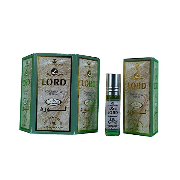 Lord - 6ml (.2oz) Roll-on Perfume Oil by Al-Rehab (Crown Perfumes) (Box of 6)