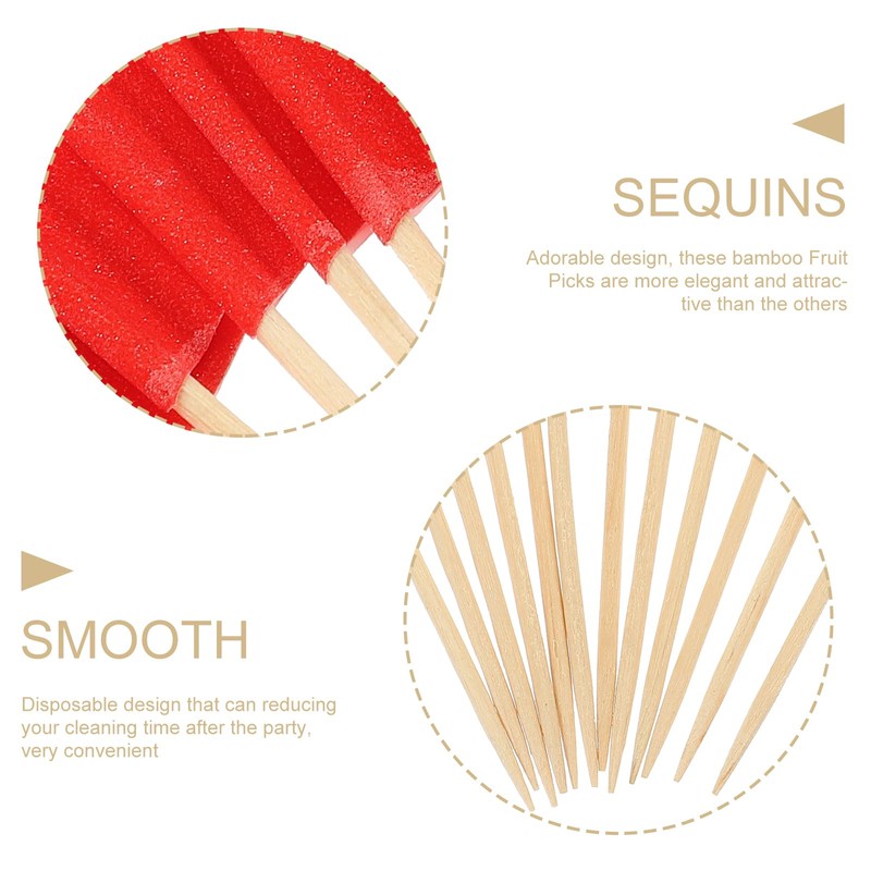 Gadpiparty Toothpick Flags Triangle Sticks 12pcs Cupcake Toppers Flags Cheese