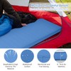 Giantex 4 Inch Self Inflating Camping Mat, Blue, Waterproof &