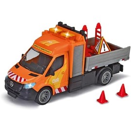 Majorette - Grand Series - Mercedes Sprinter Dumper - 15 cm (1:43 scale) - Sound and Light - from 3 Years - 213742001002