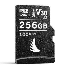 Angelbird 256GB AV PRO MicroSD V30 UHS-I microSDXC A2 Rated Class 10 Memory Card with SD Adapter Featuring X-Ray, Magnet, ESD Proof Construction, and Weatherproof Qualities