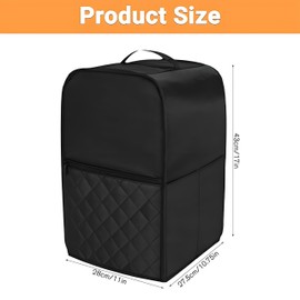 Begonia Ice Maker Cover for Ninja Creami NC501EU, NC301EU, NC299EU, Ninja Dust Cover, Ice Cream Maker Cover, Ice Cream Maker Accessories, Waterproof Caps 43 x 28 x 27.5 cm