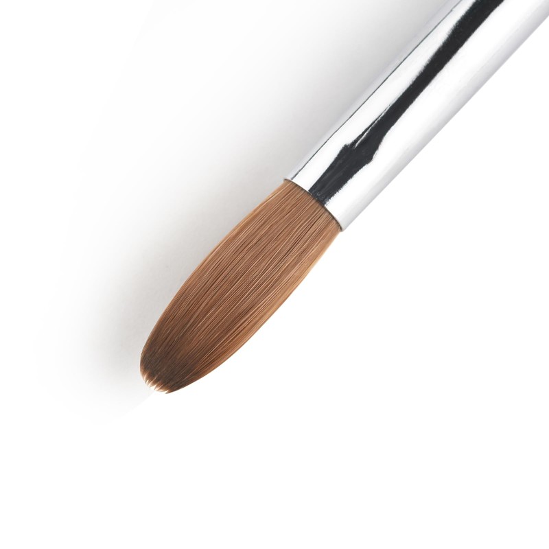 KADS Pure Kolinsky Hair Bristles Acrylic Nail Brush Oval Curled