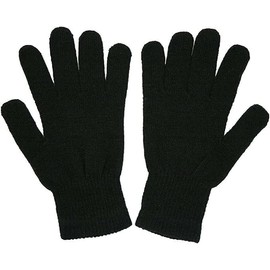 HAJRA® Unisex Thermal Magic Gloves.Warm durable .Adjustable Fit made of Stretchable wool. Winter outdoor hands protection. Fits all hands men and women.