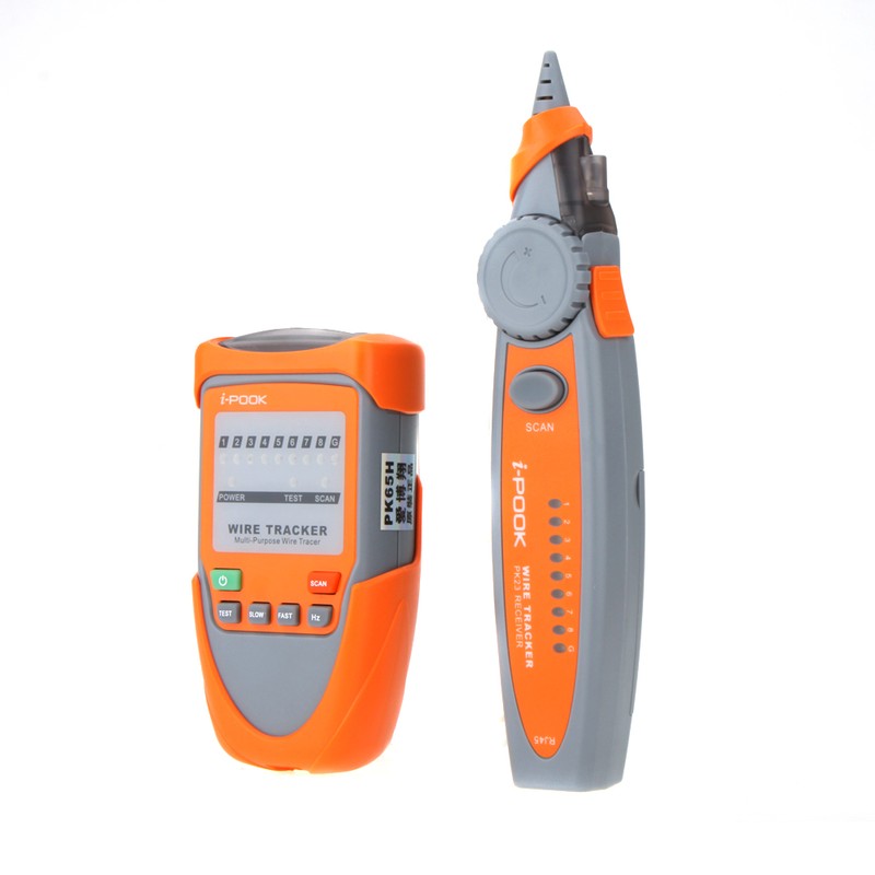 i-POOK PK65H Multi-purpose Wire Tracker Cable Tester w/ Adjustable Sensitivity