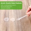 JJUNW 70Pcs Table Cloth Clips Clear, Windproof Table Cloth Holder