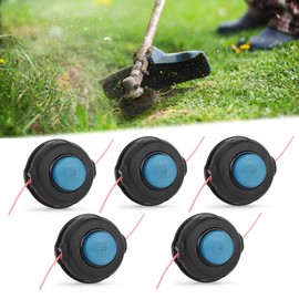 G-PLUS 5pcs T25 Tap Trimmer Head Compatible with Husqvarna 122L 124C 124L 125C 125L 125LDX 128C 128CD 128L 128LD 128LDX 128R String Trimmer Weedeater