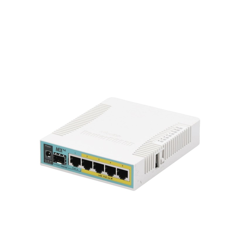 Mikrotik Routerboard hEX RB960PGS 128MB Router Gigabit 5 Ports PoE