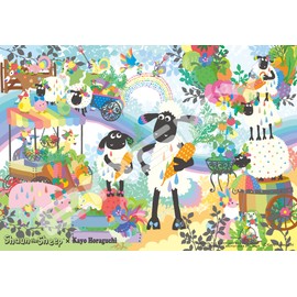 Shaun the Sheep x Horaguchi Kayo Jigsaw Puzzle Shaun the Sheep x Kayo Horaguchi 1000 Piece (1000T-390)