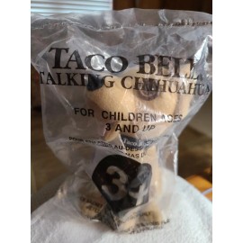 Taco Bell Vintage Yo Quiero Taco Bell Plush Talking Dog Says “You are getting hungry”