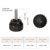 sourcing map 20pcs Knurled Clamping Knobs Thumb Screws M3 x