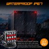Wireless Magnetic Trailer Lights Upgraded 2.4GHz Transmission with Strobe Mode