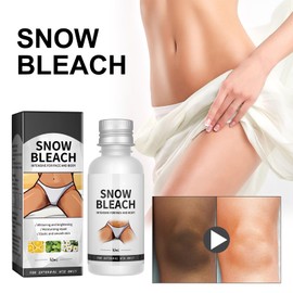 Snow Bleach Underarm Whitening Cream, 30 ml Brightening Cream Intimate Area Skin Whitening Cream, Repairs and Restores Whitening Body Creams Moisturising Cream for Armpits Bikini Lines