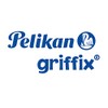 Pelikan Griffix 821025 Ink Pen for Left-Handed Users, Neon Black,