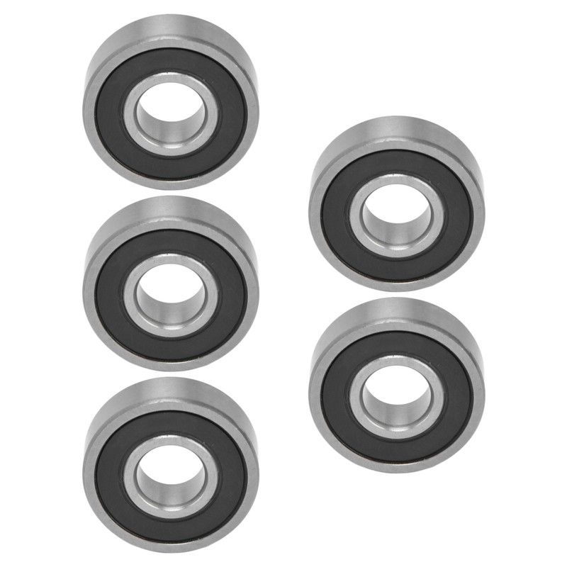10PCS Miniature Ball Bearings High Accuracy Rubber Sealed Deep Groove
