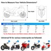 Favoto Motorcycle Cover Waterproof Outoor - Universal Heavy Duty Oxford