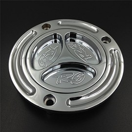SMT-Chromed Keyless Gas Cap Compatible With Yamaha YZF R6 Twist Off Fueltank Fuel Cap 1986-2014 [B00RNIVX44]