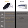 eLEDing Solar Lights Outdoor Super Bright 56 LED Solar Powered