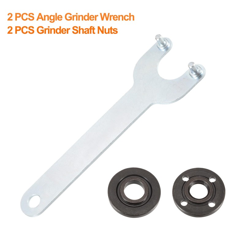 sourcing map Angle Grinder Nut Angle Grinder Wrench Set 5/8-11