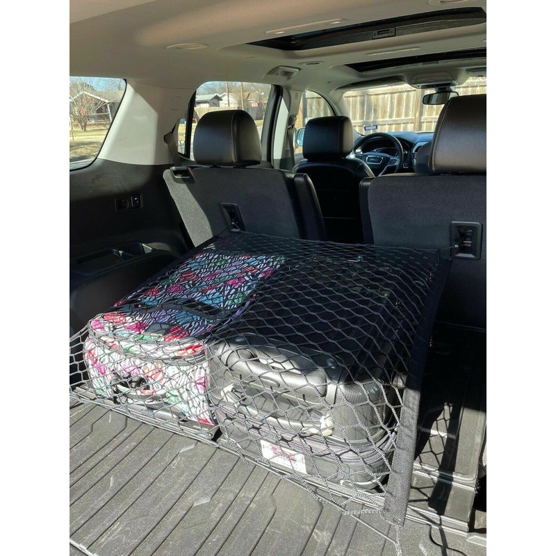 EACCESSORIES EA (Qty.2) Trunk Organizer Cargo Nets for GMC Acadia