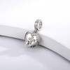oGoodsunj Sterling Silver Cremation Urn Charm for Ashes Bead Charms